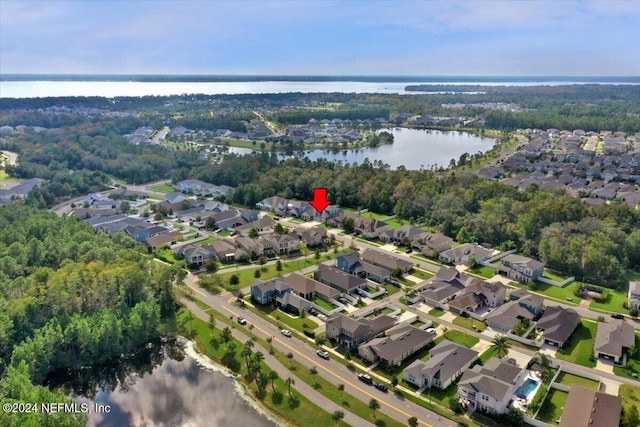 113 Footbridge Rd, Saint Johns, FL 32259 - aerial view featuring a residential view, a water view, and a view of trees