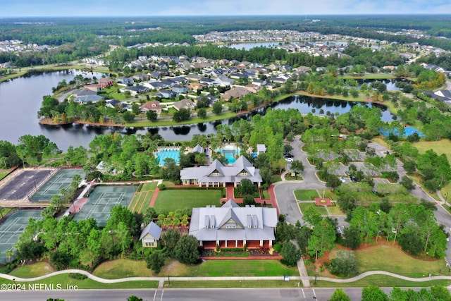 113 Footbridge Rd, Saint Johns, FL 32259 - bird's eye view with a residential view and a water view