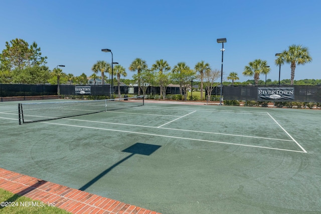 113 Footbridge Rd, Saint Johns, FL 32259 - view of tennis court featuring fence and community basketball court