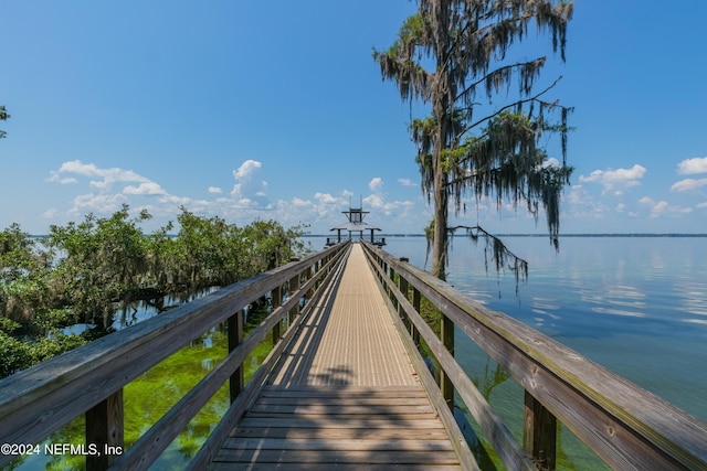 113 Footbridge Rd, Saint Johns, FL 32259 - dock area with a water view