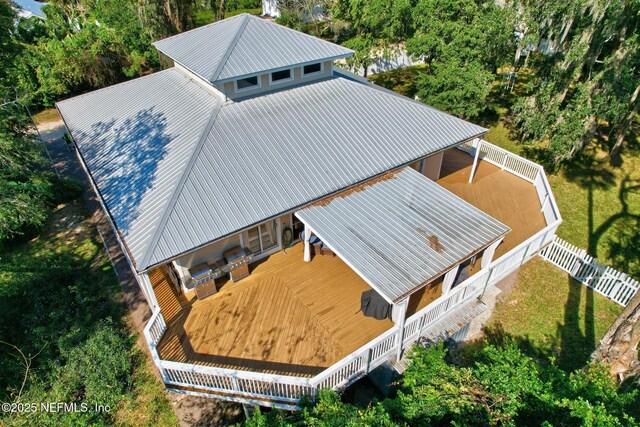 4 Pamela Pkwy, Palm Coast, FL 32137 - birds eye view of property