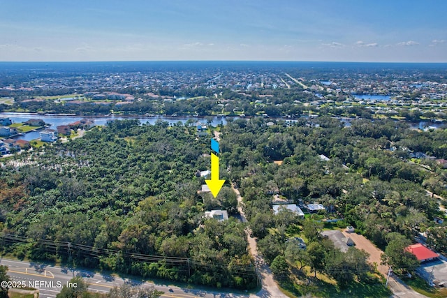 4 Pamela Pkwy, Palm Coast, FL 32137 - bird's eye view featuring a water view