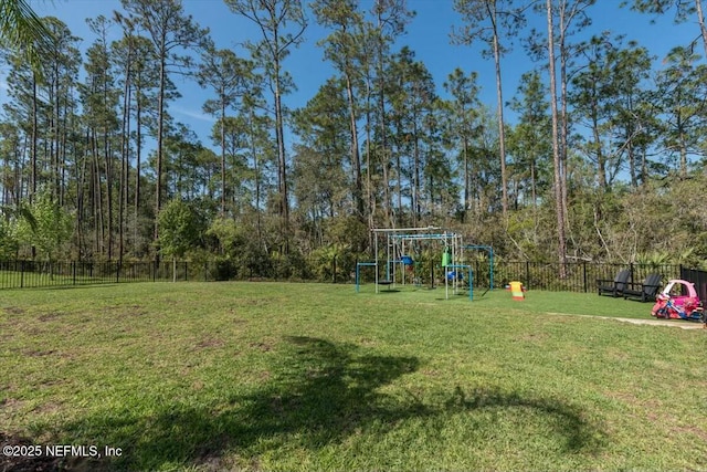 508 Palm Crest Dr, Ponte Vedra, FL 32081 - view of yard featuring a playground