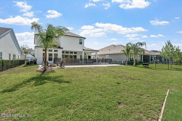 508 Palm Crest Dr, Ponte Vedra, FL 32081 - rear view of house featuring a patio area