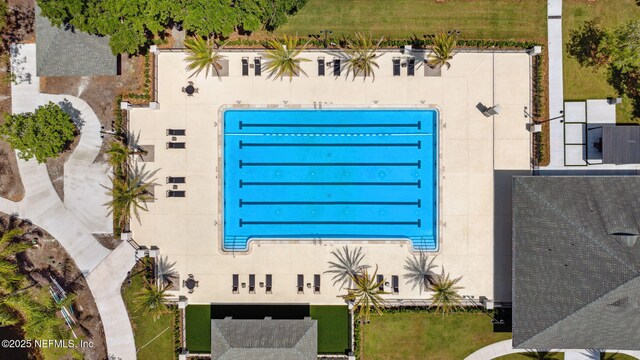 aerial view