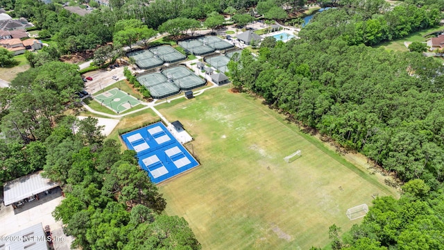 aerial view