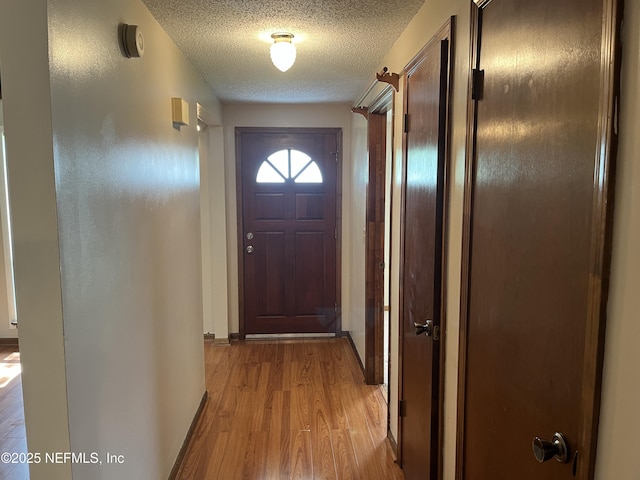 1933 Timucua Trl, Middleburg, FL 32068 - entryway with light wood finished floors and a textured ceiling