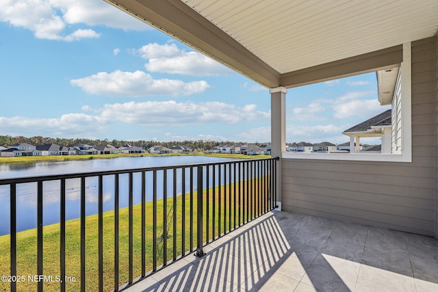 29 Stargaze Ln, Saint Augustine, FL 32095 - balcony featuring a water view and a residential view