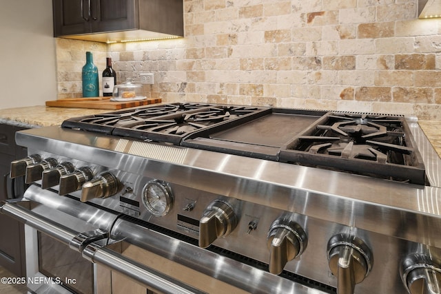 464 Deer Valley Dr, Ponte Vedra, FL 32081 - interior details featuring backsplash and range with two ovens