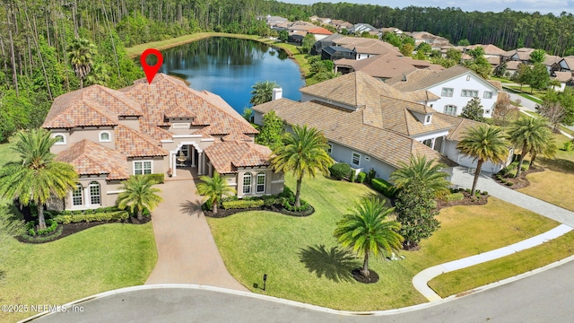 464 Deer Valley Dr, Ponte Vedra, FL 32081 - birds eye view of property featuring a water view