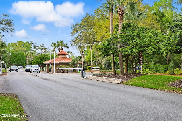 view of street featuring street lighting