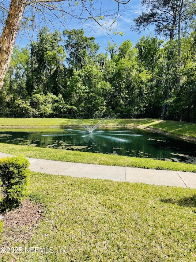 8539 Gate Pkwy W Unit 1616, Jacksonville, FL 32216 - surrounding community with a water view and a yard