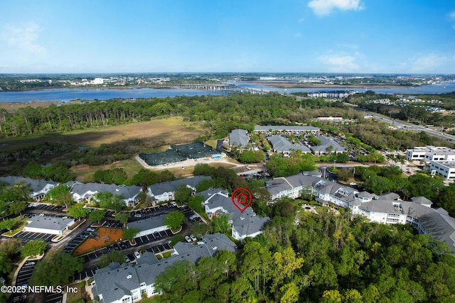 35211 Harbour Vista Cir, Saint Augustine, FL 32080 - birds eye view of property with a water view and a residential view