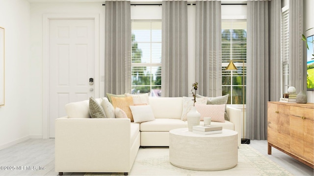 99 Hogan Ct, Saint Augustine, FL 32092 - living room featuring baseboards