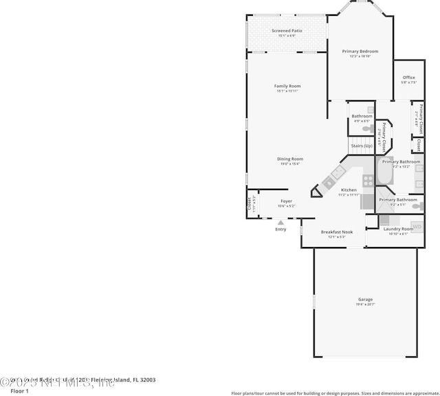 2011 Pond Ridge Ct Unit 1201, Fleming Island, FL 32003 - home floor plan