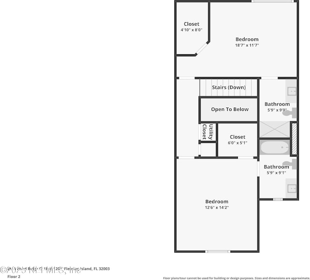 2011 Pond Ridge Ct Unit 1201, Fleming Island, FL 32003 - floor plan / room layout