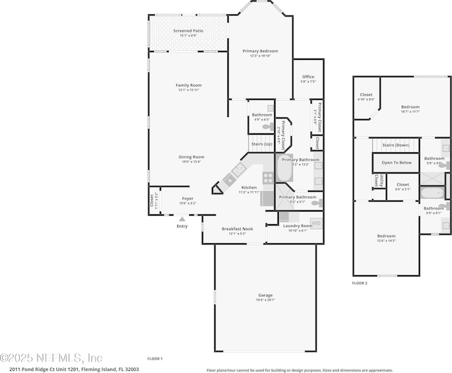 2011 Pond Ridge Ct Unit 1201, Fleming Island, FL 32003 - room layout