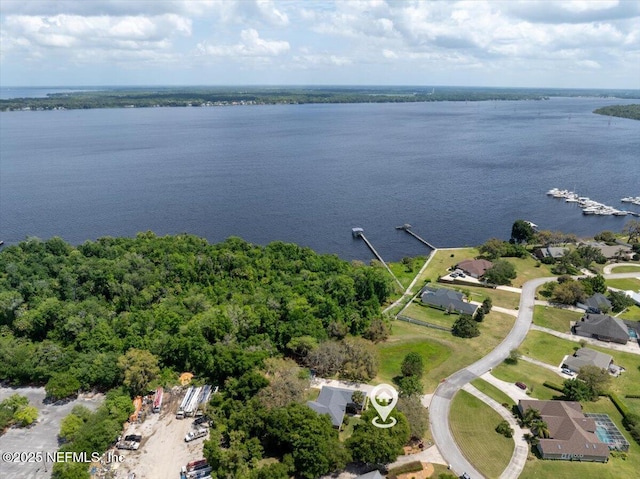 226 Crystal Cove Dr, Palatka, FL 32177 - aerial view with a water view