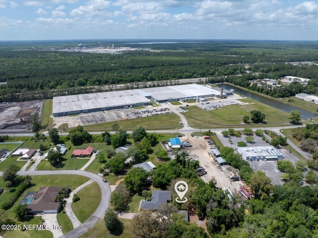 226 Crystal Cove Dr, Palatka, FL 32177 - bird's eye view with a wooded view