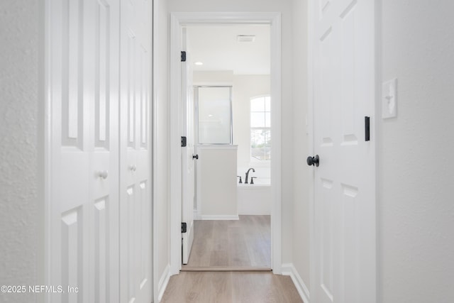 2895 Cross Creek Dr, Green Cove Springs, FL 32043 - hallway featuring light wood-style floors