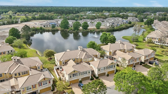 535 Hedgewood Dr, Saint Augustine, FL 32092 - aerial view with a water view and a residential view