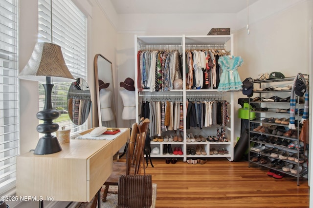 1516 Aberdeen St, Jacksonville, FL 32205 - spacious closet featuring wood finished floors