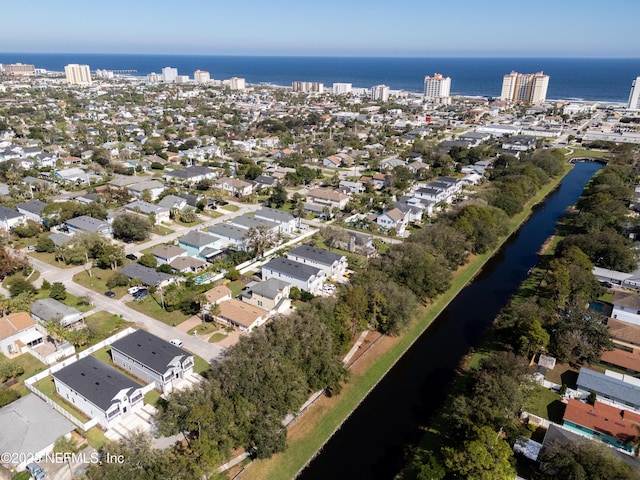 803 12th Ave S, Jacksonville Beach, FL 32250 - aerial overview of property's location with a large body of water and nearby urban area
