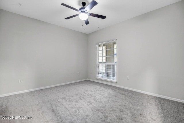 7800 Point Meadows Dr Unit 1511, Jacksonville, FL 32256 - unfurnished room featuring baseboards, carpet floors, and ceiling fan
