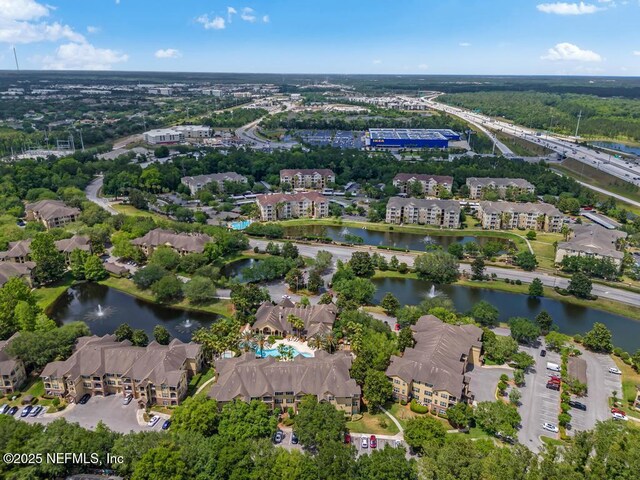 7800 Point Meadows Dr Unit 1511, Jacksonville, FL 32256 - aerial view with a water view and a residential view