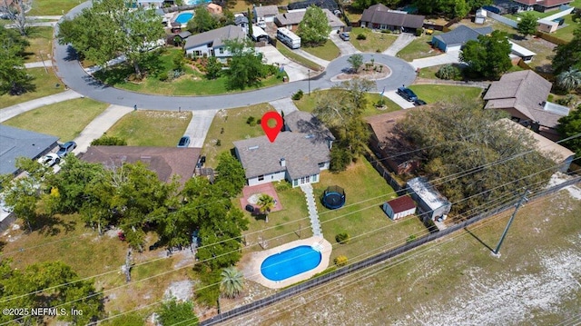 852 Maplewood Ln, Orange Park, FL 32065 - drone / aerial view featuring a residential view