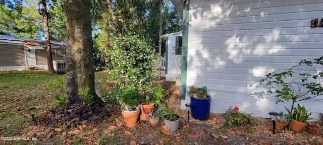 view of side of property