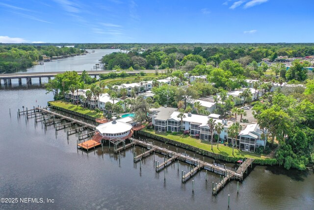 3434 Blanding Blvd Unit 116, Jacksonville, FL 32210 - drone / aerial view featuring a water view