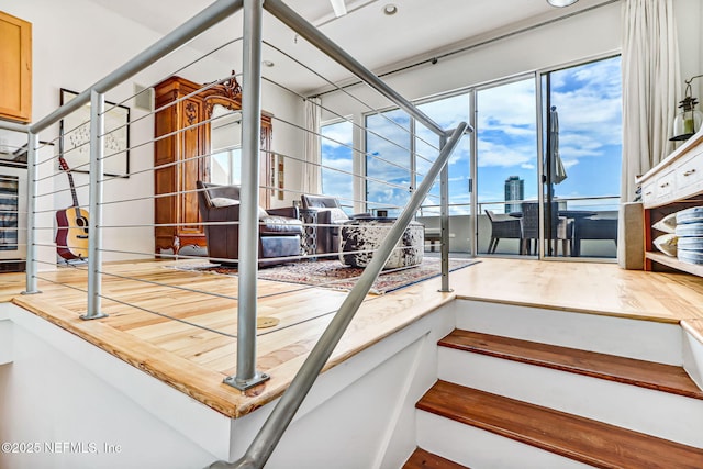 301 E Bay St Unit 405, Jacksonville, FL 32202 - staircase with a view of city