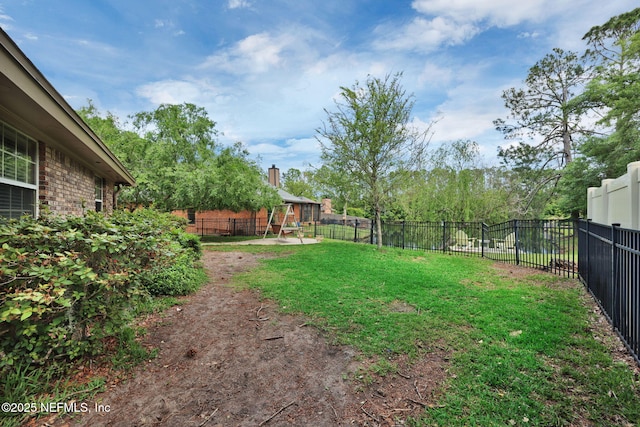 13233 Pecky Cypress Dr, Jacksonville, FL 32223 - view of yard with a fenced backyard