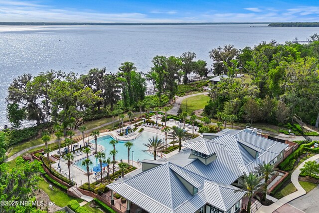 185 Calumet Dr, Saint Johns, FL 32259 - birds eye view of property with a water view