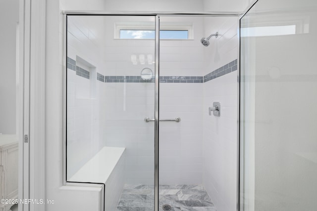 102 Fairlake Cir, Saint Augustine, FL 32092 - full bathroom featuring a shower stall