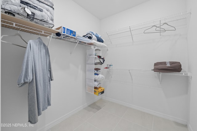 102 Fairlake Cir, Saint Augustine, FL 32092 - spacious closet with tile patterned flooring