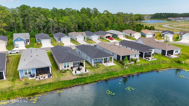 102 Fairlake Cir, Saint Augustine, FL 32092 - drone / aerial view featuring a residential view and a water view