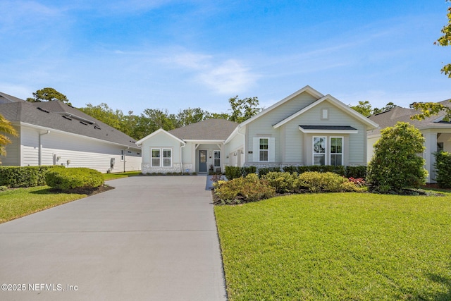 280 Quail Vista Dr, Ponte Vedra, FL 32081 - single story home with concrete driveway and a front yard