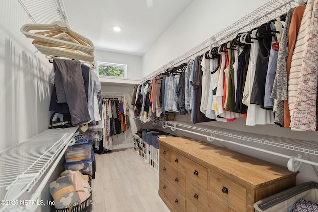280 Quail Vista Dr, Ponte Vedra, FL 32081 - spacious closet featuring light wood finished floors