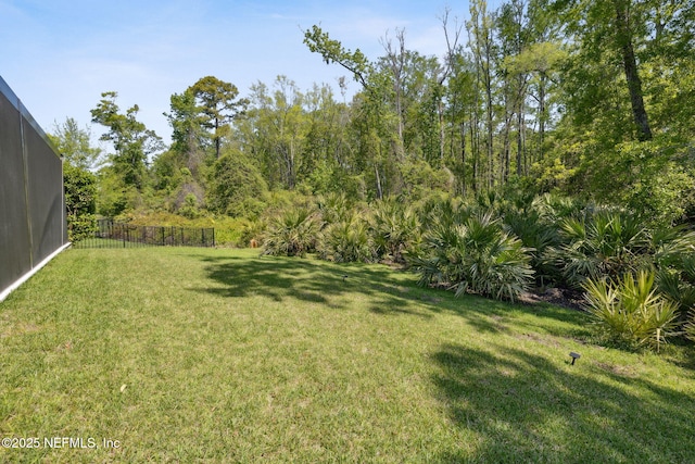 280 Quail Vista Dr, Ponte Vedra, FL 32081 - view of yard with fence