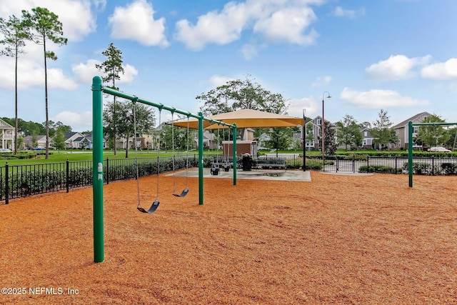 280 Quail Vista Dr, Ponte Vedra, FL 32081 - community play area with a residential view and fence