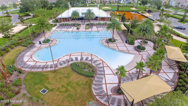 280 Quail Vista Dr, Ponte Vedra, FL 32081 - view of pool with fence