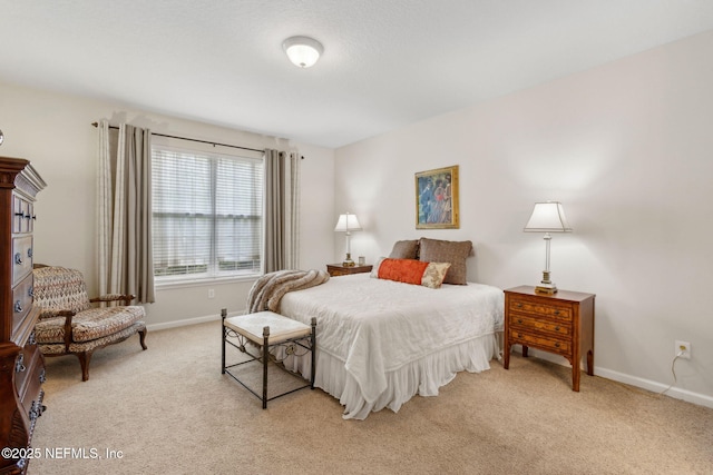 9831 Del Webb Pkwy Unit 3107, Jacksonville, FL 32256 - bedroom with light colored carpet and baseboards
