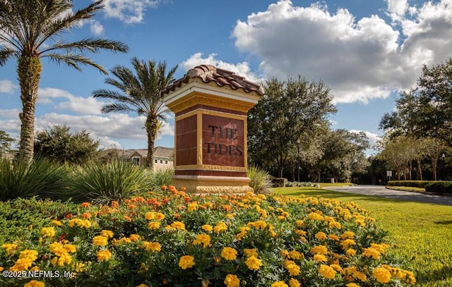 9831 Del Webb Pkwy Unit 3107, Jacksonville, FL 32256 - community / neighborhood sign featuring a lawn