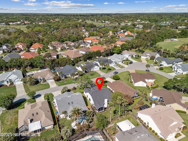 185 Crosscove Cir, Ponte Vedra Beach, FL 32082 - bird's eye view with a residential view