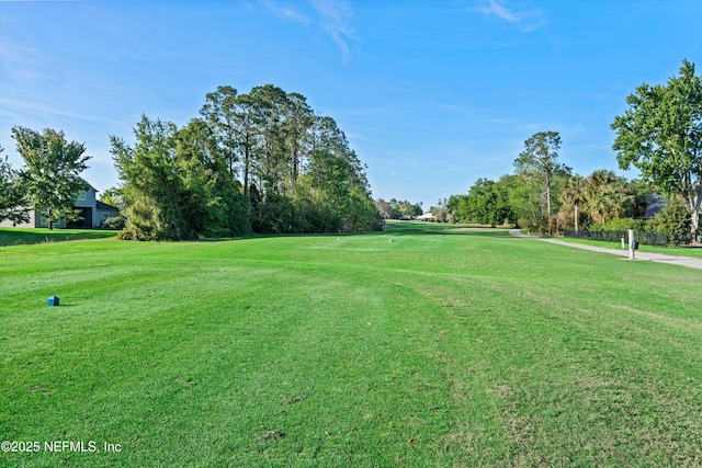 1952 Quaker Ridge Dr, Green Cove Springs, FL 32043 - view of home's community with golf course view and a yard