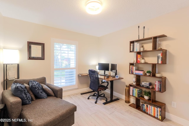4394 Apple Tree Pl, Jacksonville, FL 32258 - office space featuring light wood-style flooring and baseboards