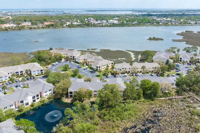 1825 Vista Cove Rd, Saint Augustine, FL 32084 - aerial perspective of suburban area featuring a large body of water