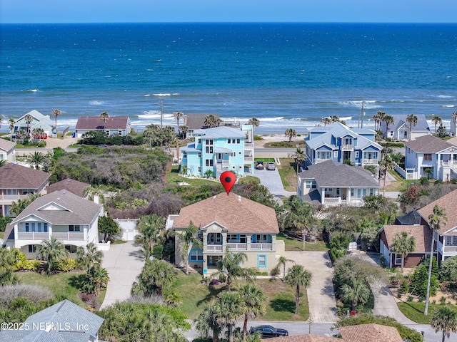 132 Beachside Dr, Ponte Vedra Beach, FL 32082 - drone / aerial view featuring a residential view and a water view